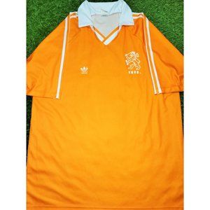 Holland Netherlands Adidas 1990 WORLD CUP Home Soccer Jersey Shirt Nederland L
